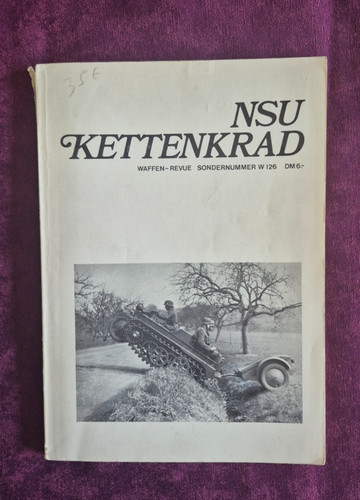 Livre nsu kettenkrad - kettenkrad,