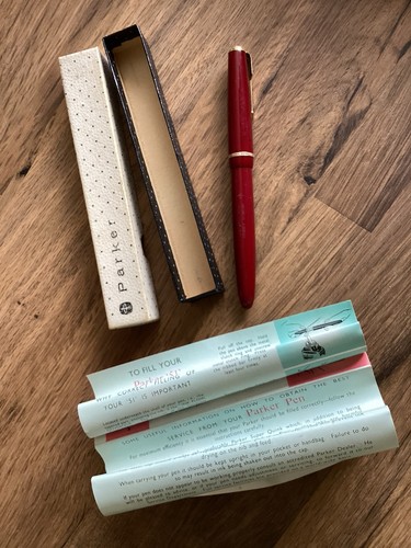 Vintage parker burgundy - vintage,