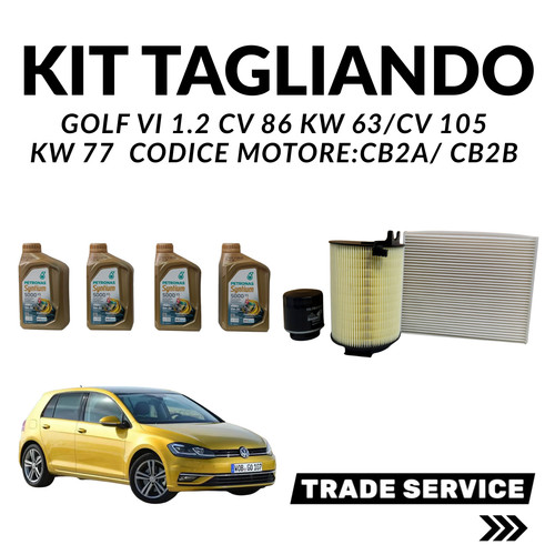 Kit tagliando golf 2 - tagliando, vi