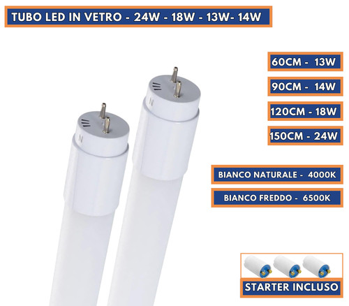 Tubo neon led - neon, t8