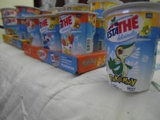 Pokemon x Estathé Collezione completa 24 pezzi figure Bulba Squi chicorita vuoti