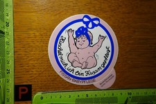 Vecchio Adesivo Salute Igiene