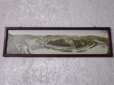Antico Panorama Stampa Dietro