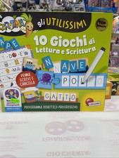 Lisciani Carotina, Gli Utilissimi - 10 Giochi di Lettura e Scrittura