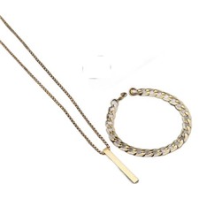 Set gioielli gotici nero opaco