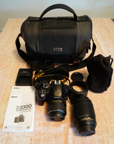Nikon d3300 2mp dslr camera - nikon,