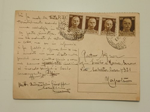 Cartolina postale luogotenenza - cartolina,