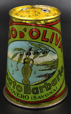 Antico Tappo Cappellotto Latta Damigiana Olio Oliva Barbaria - Ortovero, Savona