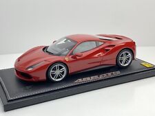BBR 1/18 Ferrari 488 GTB Met Rosso Corsa RARE (AUTOART CMC MR MAKEUP HH VIP D&G)