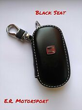 Portachiavi in ecopelle NERO