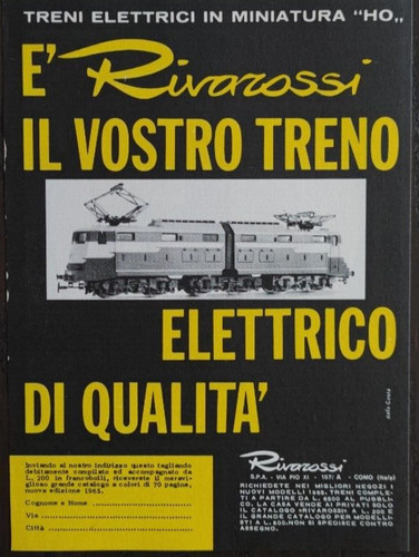Pubblicità anni treni - anni,