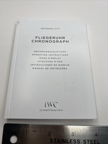 Iwc operating instructions - iwc,