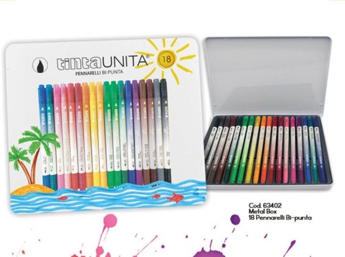 Set pennarelli brush - pennarelli,