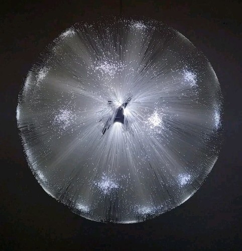 Lampada luce sfera sospensione