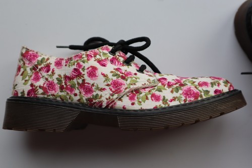 Scarpe oxford allacciate rosa - oxford,