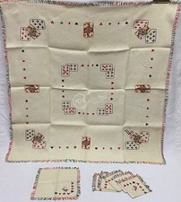 Tovaglia e tovaglioli vintage