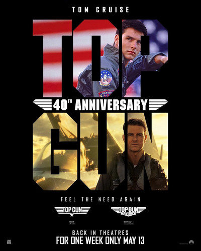 Top gun anniversario tom - gun,