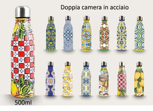 Bottiglia termica colorata