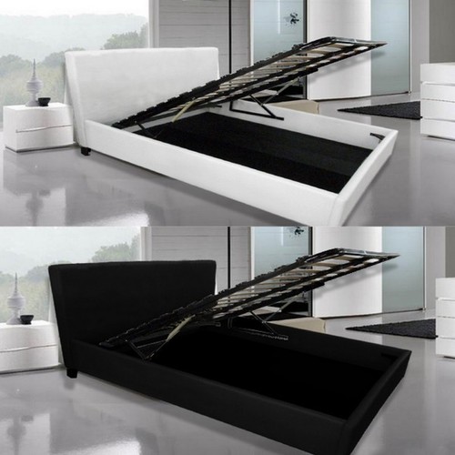 Letto matrimoniale contenitore