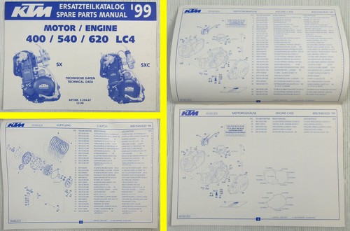 Ktm 400sxc 500sxc 620sx - 400sxc, lc4