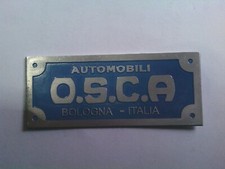 Targa OSCA Fiat 1500 1600