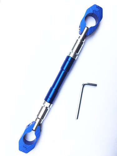 Croce regolabile manubrio blu