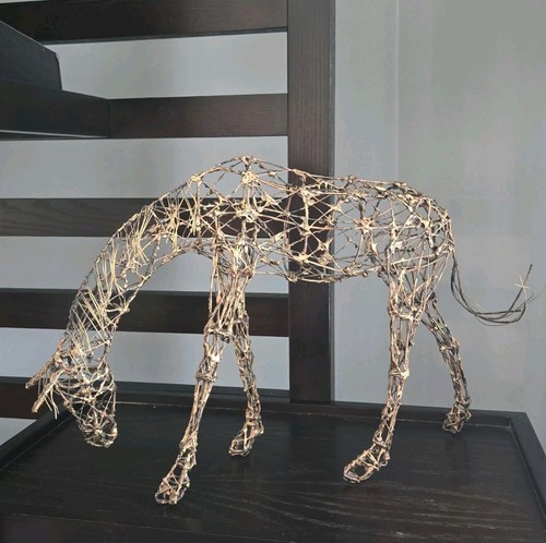 Scultura cavallo filo - , astratto