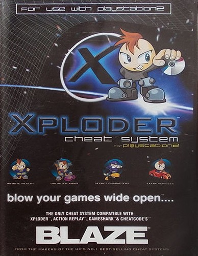 Xploder ps2 cheat - xploder,
