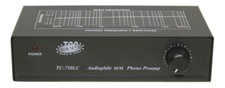 Preamplificatore phono TEC TC-750LC NERO con adattatore CA PREMIUM e controllo livello uscita