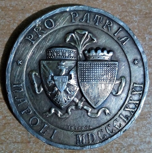 Medaglia napoli pro - -, patria