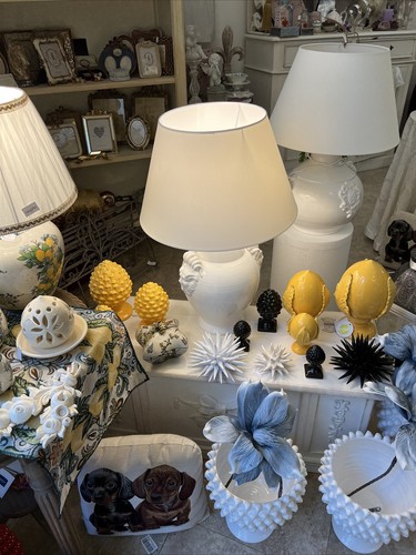 Lampada ceramica fiorentina - in,