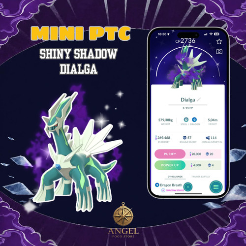 Pokémon ptc shiny shadow - go,