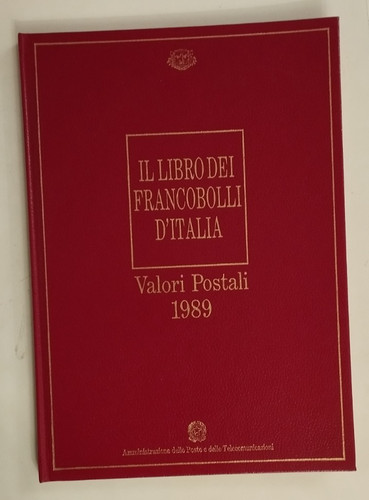 Libro dei francobolli 1989 - il,