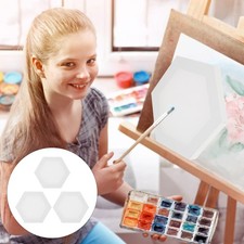  3 Pcs Cornice Tela Bianca Per