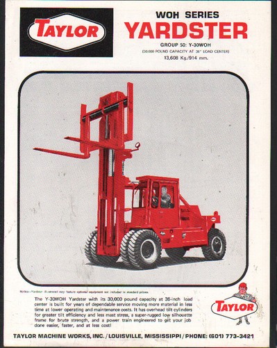 Taylor woh series yardster - taylor, "woh