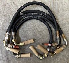 SET FILO CANDELA WILLYS M38 24 VOLT NOS 90° ESTREMITÀ @ ENTRAMBE LE ESTREMITÀ G740 JEEP