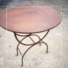Tavolo artistico in ferro