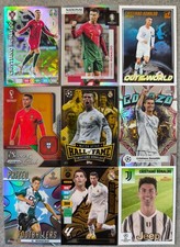 Card Cristiano Ronaldo panini/topps 90varianti zaffiro refractor parallele ecc