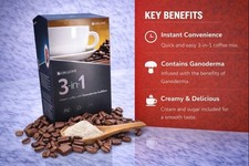 Gano Cafe 3 in 1 con Ganoderm