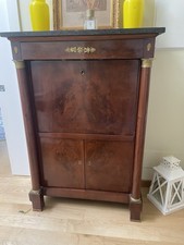 Secretaire Abattant Stile Impero Prima Metà 1800