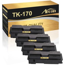 1-4PK Toner XL Compatibile con Kyocera TK-170 TK170 170 FS-1320DN ECOSYS P2135dn