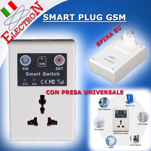 Presa telecomandata gsm - presa,
