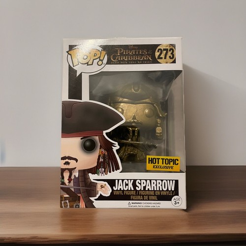 Funko pop gold jack sparrow - funko,