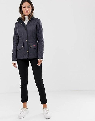 Giacca donna barbour nera - giacca,