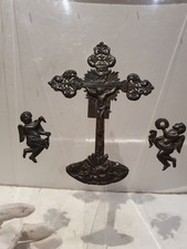 Antico crocifisso in argento