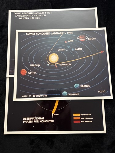 Lucida 1974 comet - (3), kohoutek
