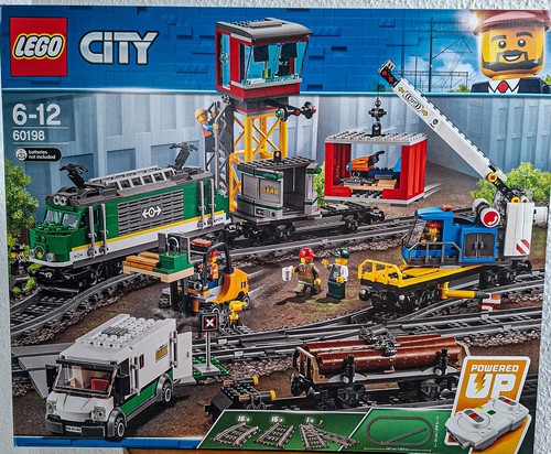 Lego 60198 treno merci - lego,