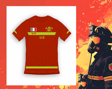 Maglietta tshirt vigili del