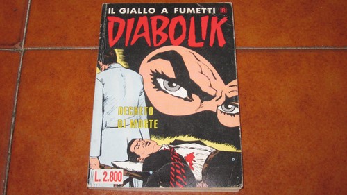 Diabolik ristampa costola - diabolik,