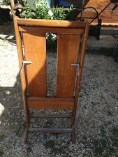 Servomuto vintage in legno  per stira pantaloni anni 60 retrò
